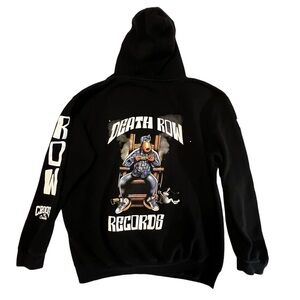 Crooks & Castles Snoop Dogg Death Row Records 4/20 Hooded Sweatshirt Black L